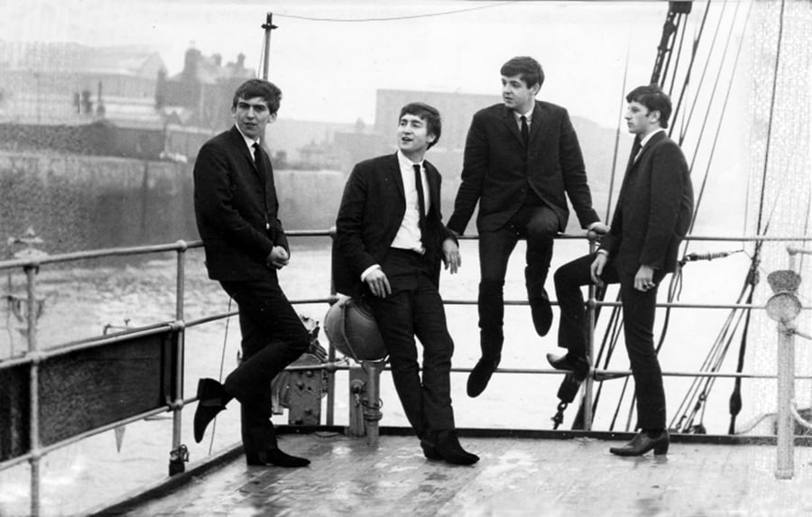 Liverpool & Beatles on a ship