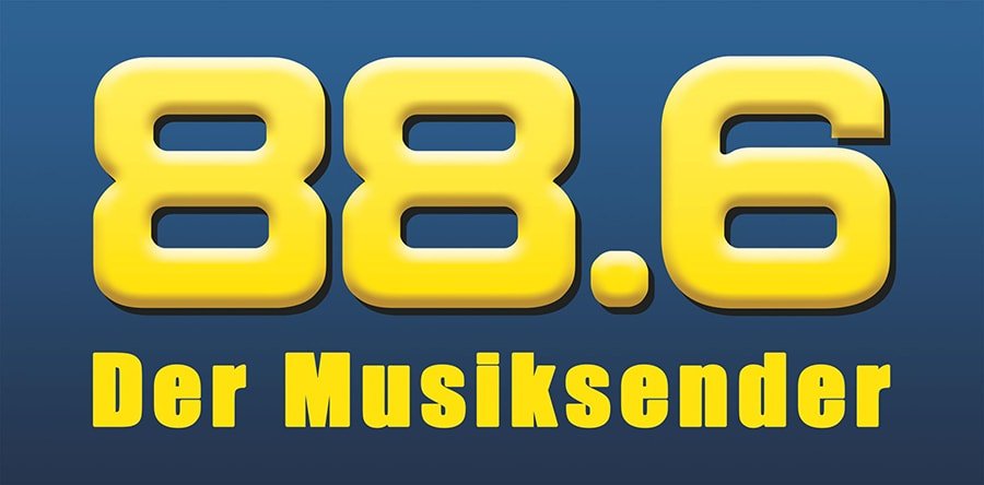 88,6 Der Musiksender Logo