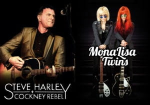 MonaLisa Twins announced to join Steve Harley & Cockney Rebel for their "Best Years Of Our Lives" 40th Anniversary UK tour 2015