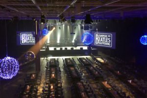 MonaLisa Twins soundchecking for their live show at Tampere Hall, Finland