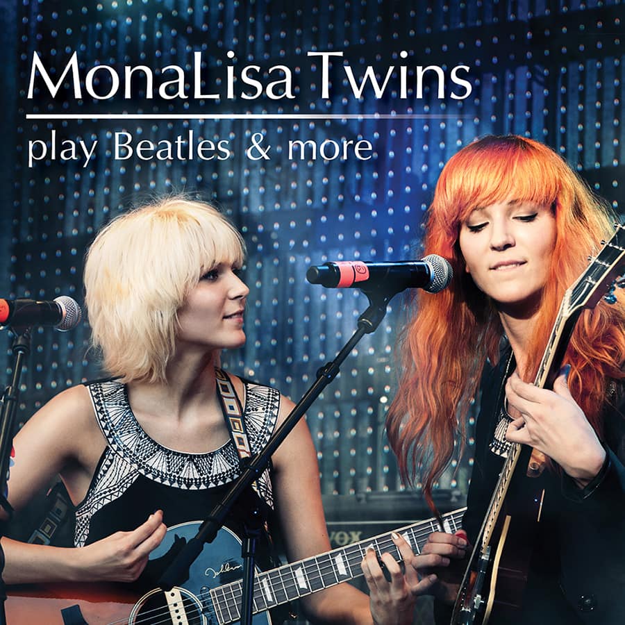 MonaLisa Twins play Beatles & more album cover 900px