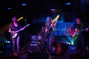 MonaLisa Twins live on stage at the Replugged in Vienna