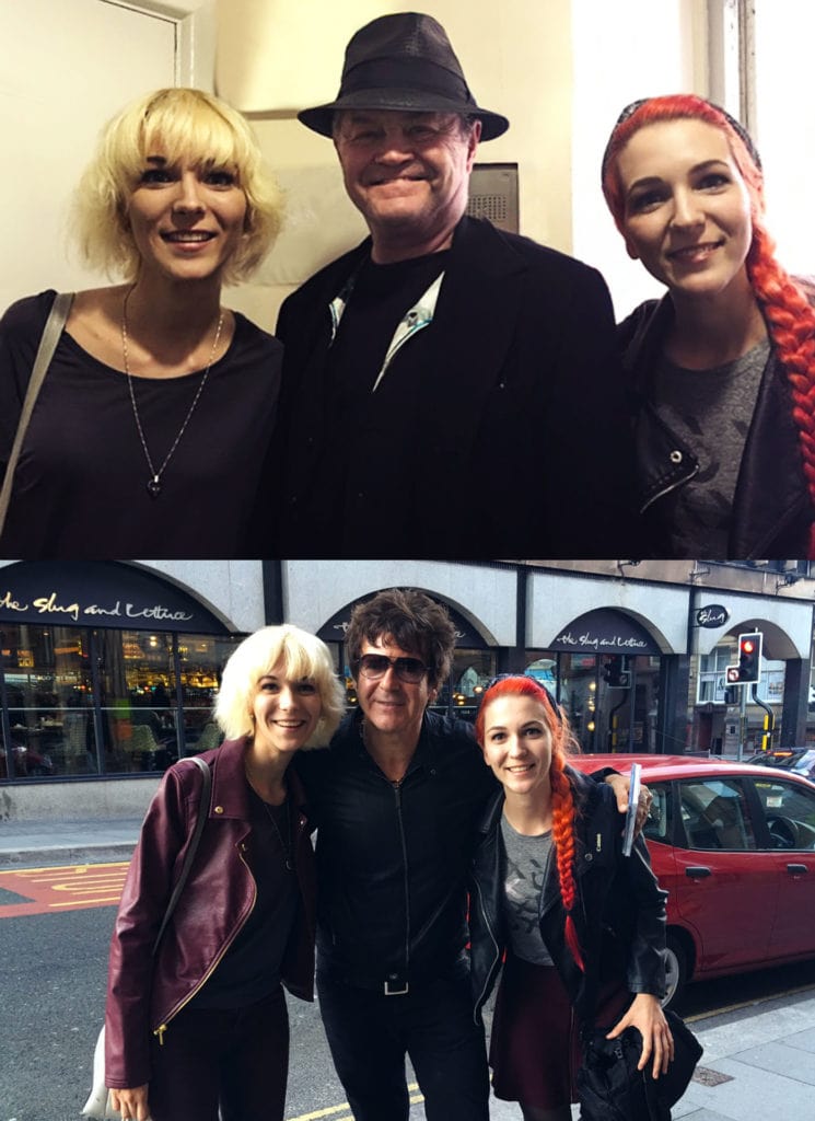 MonaLisa Twins with Micky Dolenz and Clem Burke