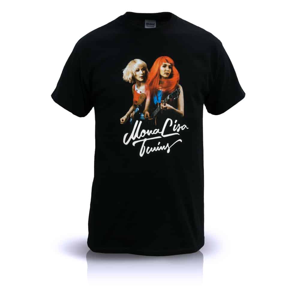 Unisex T-Shirt – MonaLisa Twins Live Front View