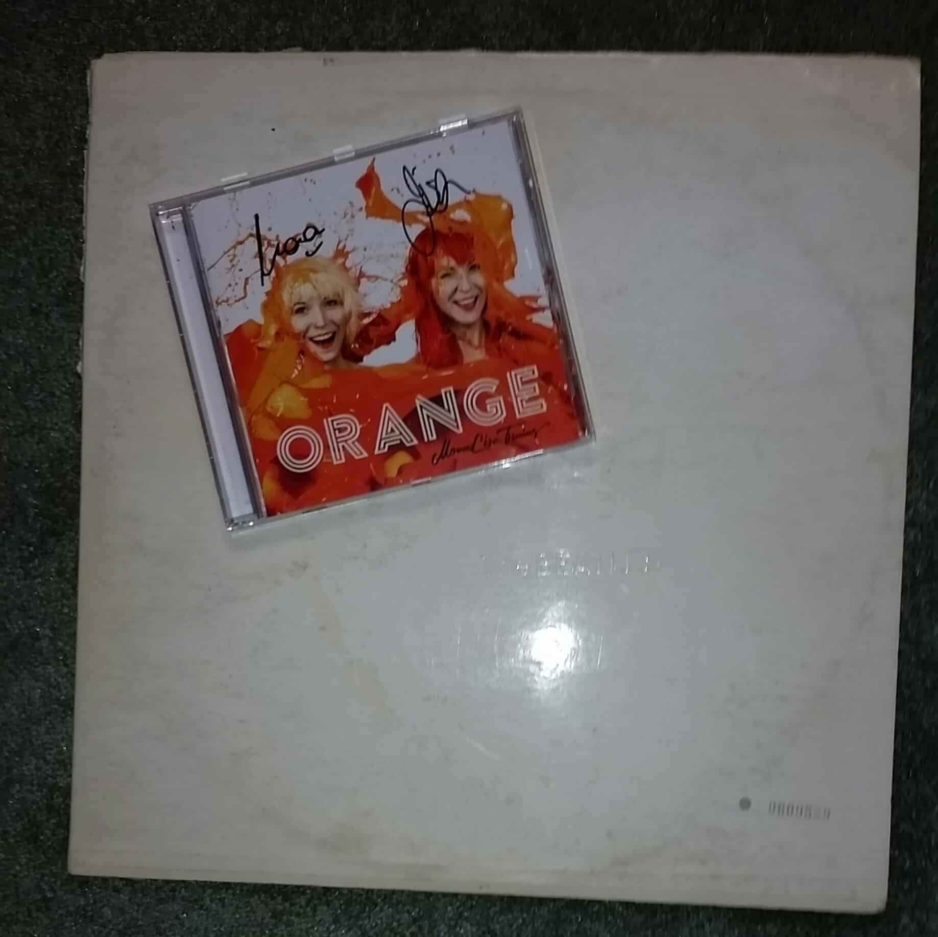 Orange Album Vinyl Monalisa Twins