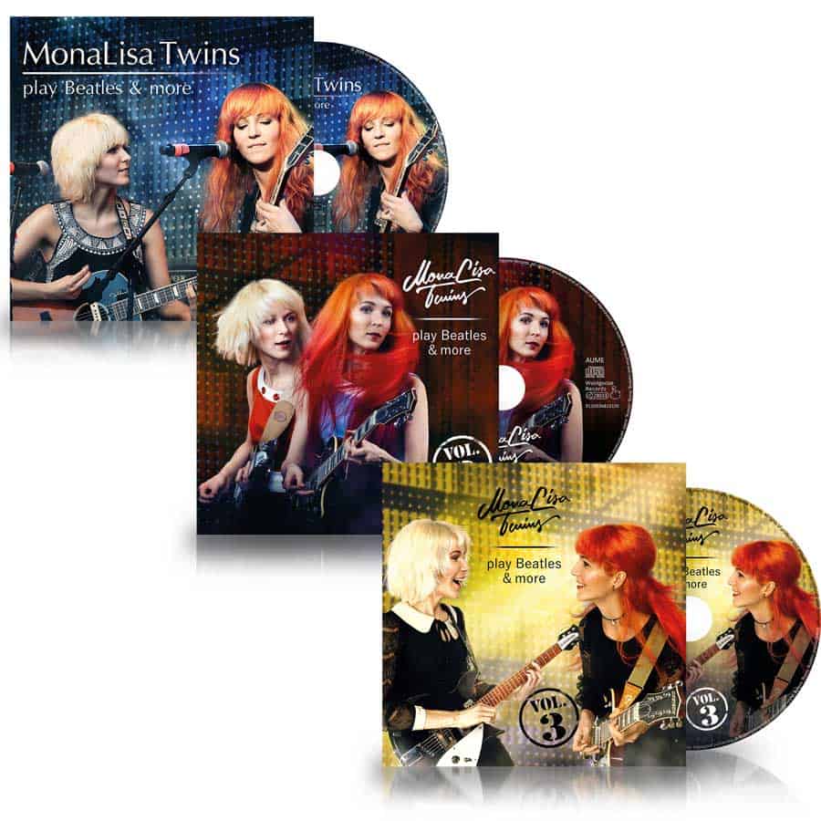 MonaLisa Twins play Beatles & more – Complete Album CD Set – MonaLisa Twins