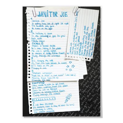 "Janitor Joe" - 'Signed Studio Scribbles' Art Print - Limited Edition