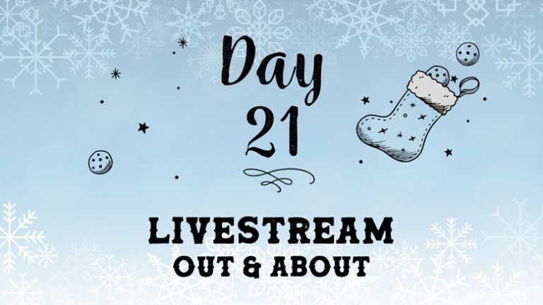 Day 21 – Livestream (Out & About)