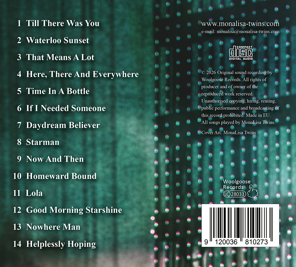 MonaLisa Twins play Beatles & more Vol. 4 & Coaster Set - Bundle (-10%) - Image 3