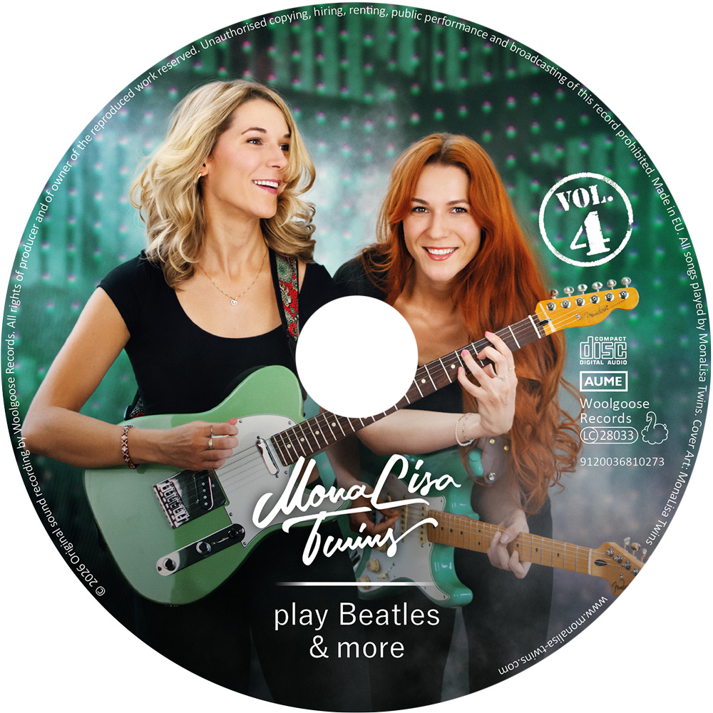 MonaLisa Twins play Beatles & more Vol. 4 & Coaster Set - Bundle (-10%) - Image 2