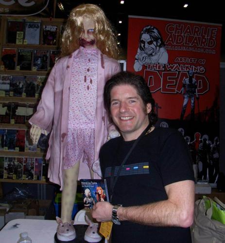 Charlie Adlard with our album