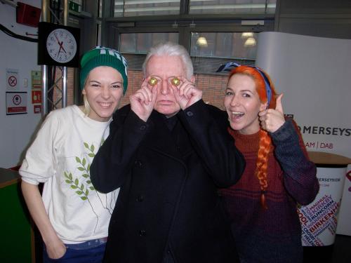 With Mike McGear McCartney