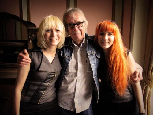 With Tony Bramwell