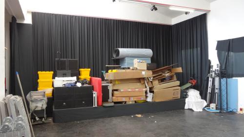 Packing the studio in Austria
