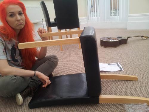 Don't let Lisa assemble anything ...