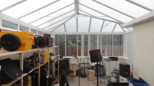 Our new rehearsal room