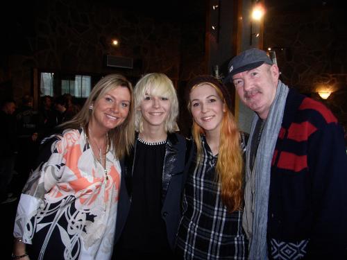 With Tricia Penrose (TV star)