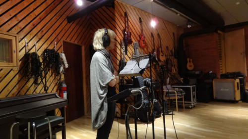 Recording session time before the show