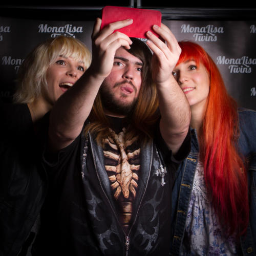 MLT Photo Booth with radio presenter Alex Irons. © Paul Jackson