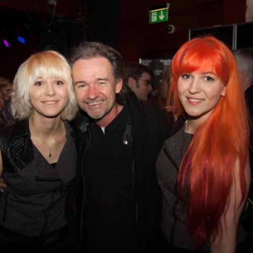 With Owen Paul (who had a hit single with "Favourite Waste Of Time" in 1986). © Paul Jackson