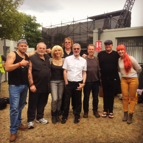 Steve Harley and the gang.