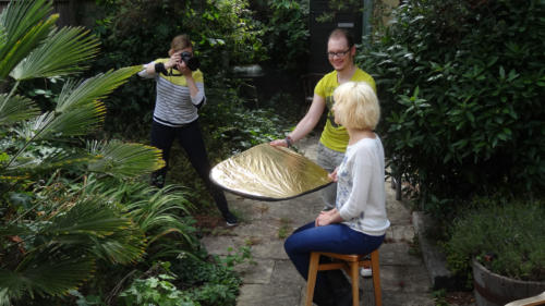 Impromptu photo shoot with the talented Elina Pasok