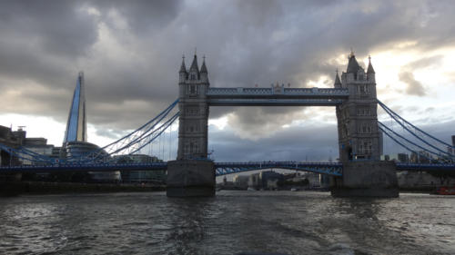 London Bridge from the River Thames