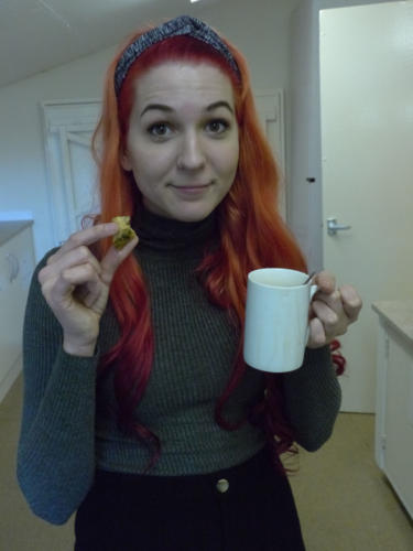 Tea break.
