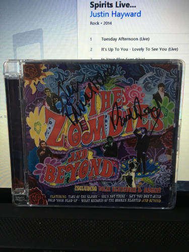 Our signed copy of "The Zombies And Beyond" album