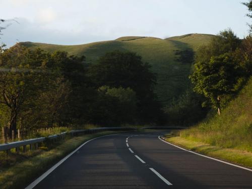 Driving back home ...