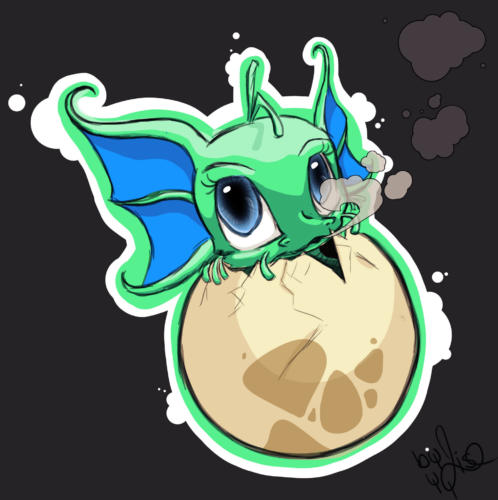 "Baby Draik" by Lisa, Digital, 2014