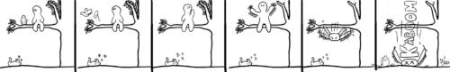 "James and Karli" Comic - "Flying" by Lisa, Digital, 2008 (age 13)