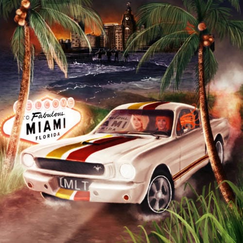 "Miami Rocks" Birthday present for Steve by Lisa, Digital, 2016